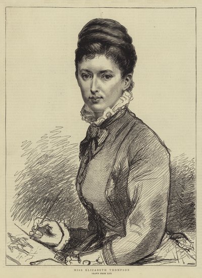 Miss Elizabeth Thompson da Leslie Matthew Ward